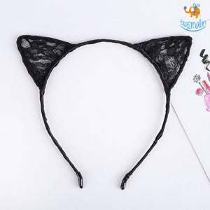 Cat Ears Knitted Head Band