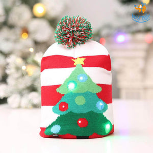 Christmas Cap With LED Lights