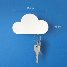 Load image into Gallery viewer, Cloud Magnetic Keychain Holder
