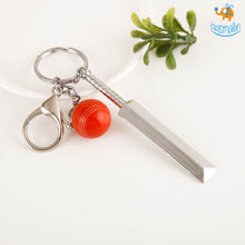 Load image into Gallery viewer, Cricket Metallic Keychain
