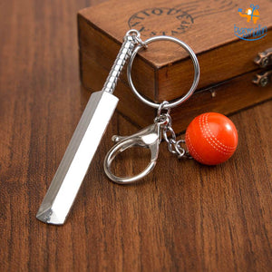 Cricket Metallic Keychain