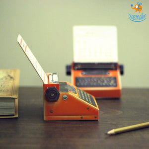 DIY Typewriter Calendar 2020 & 2021