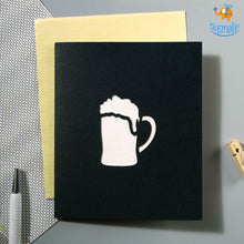 Load image into Gallery viewer, Daddy Beer Pop up Card
