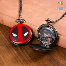 Load image into Gallery viewer, Deadpool Spiderman Pocket Watch

