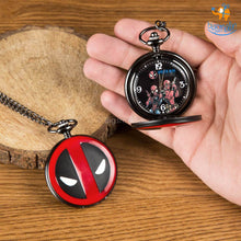 Load image into Gallery viewer, Deadpool Spiderman Pocket Watch
