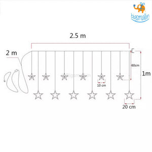 Star Curtain LED Lights