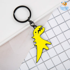 Dino Metallic Keychain
