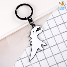 Load image into Gallery viewer, Dino Metallic Keychain
