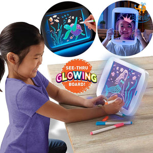 Neon LED Glow Drawing Board