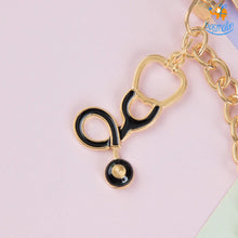 Load image into Gallery viewer, Doctor Essentials Metallic Keychain
