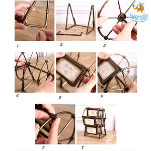 DIY Ferris Wheel Photo Frame