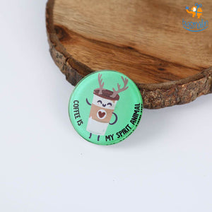 Food Is My Spirit Animal Fridge Magnets
