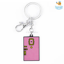 Load image into Gallery viewer, Purple Door Friends Keychain
