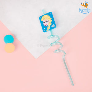 Disney Frozen Spiral Straws - Set of 2