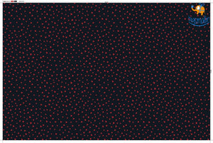 Mini Hearts Gift Wrapping Paper Roll