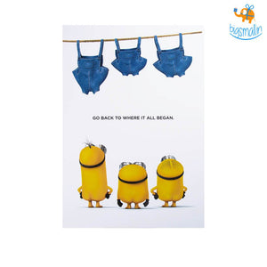 Official Minions Poster with Snowing Effect