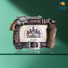 Load image into Gallery viewer, Vintage Pistol Photo Frame
