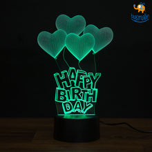 Load image into Gallery viewer, Happy Birthday Hologram Lamp
