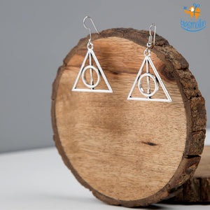 Official Harry Potter Deathly Hallow Earrings