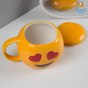 Hearty Eyes 3D Emoji Mug