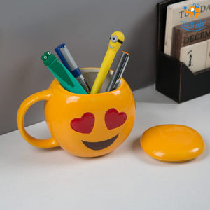 Hearty Eyes 3D Emoji Mug