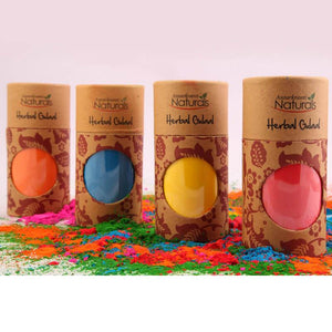 Herbal Rangoli Colours - Pack of 4