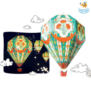 DIY Hot Air Balloon Lamp Shade