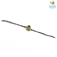 Load image into Gallery viewer, Hulk Wooden Rakhi
