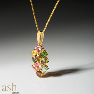 Moana Gemstone Pendant with Chain