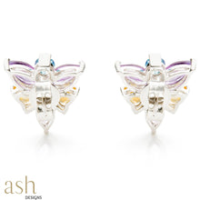 Load image into Gallery viewer, Peora Semi Precious Earring Studs
