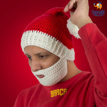 Load image into Gallery viewer, Santa Claus Beard Hat
