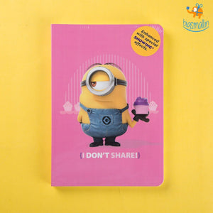 I Don't Share Notebook with Snowing Effect
