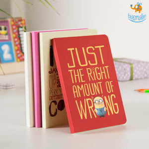 I Don't Share Notebook with Snowing Effect