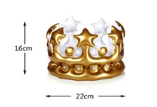 Load image into Gallery viewer, King for the Day Inflatable Crown

