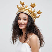 Load image into Gallery viewer, Queen for the Day Inflatable Crown

