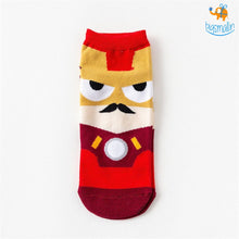 Load image into Gallery viewer, Iron Man Cartoon Socks
