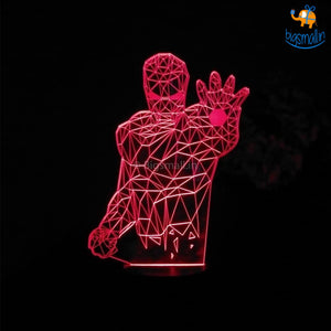 Iron Man Hologram Lamp