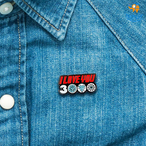 Love You 3000 Lapel Pin