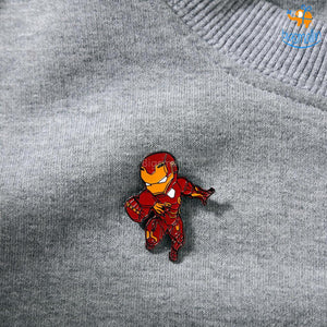 Iron Man Metallic Lapel Pin