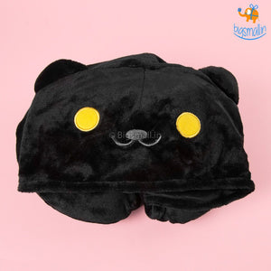 Kitty Hoodie Neck Pillow