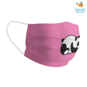 Lazy Panda Cotton Mask With Filter