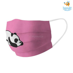 Lazy Panda Cotton Mask With Filter