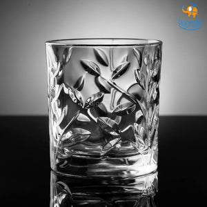 Autumn Leaves Whiskey Glasses - Set of 6