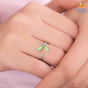 Leaf Jewellery Set - 3 pc
