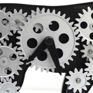 Lion Gear Table Clock