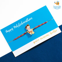 Load image into Gallery viewer, Little Hanuman Rakhi Gift Set
