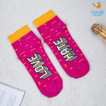 Load image into Gallery viewer, Love Hate Socks

