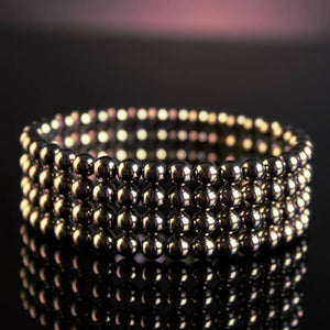 Magnetic Metallic Balls - 216 pcs