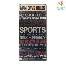 Load image into Gallery viewer, Rustic Man Cave Wooden Board
