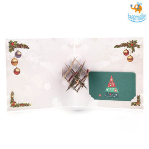 Merry Christmas 3D POP Card